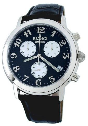 Bianci, Swiss Chronograph With Date-1822chrmblk