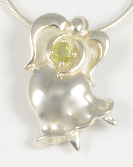 2011 Kate Gemstone Angel with Peridot