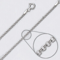 16&quot; Rolo Silver Chain Necklace