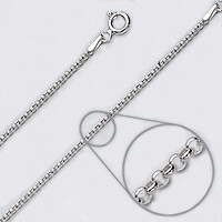 18" Rolo Silver Chain Necklace