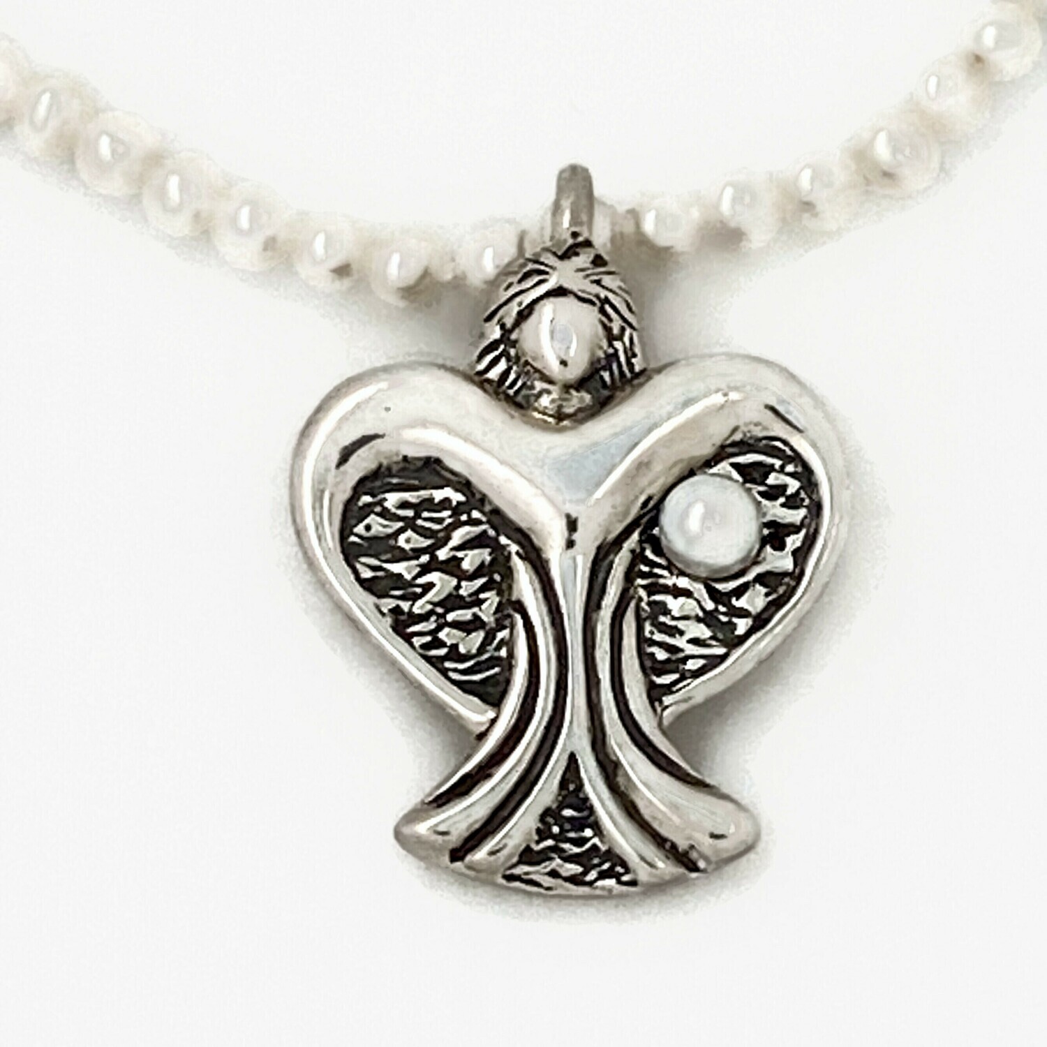 1999 Margaret Gemstone Angel with FREE Pearl Necklace