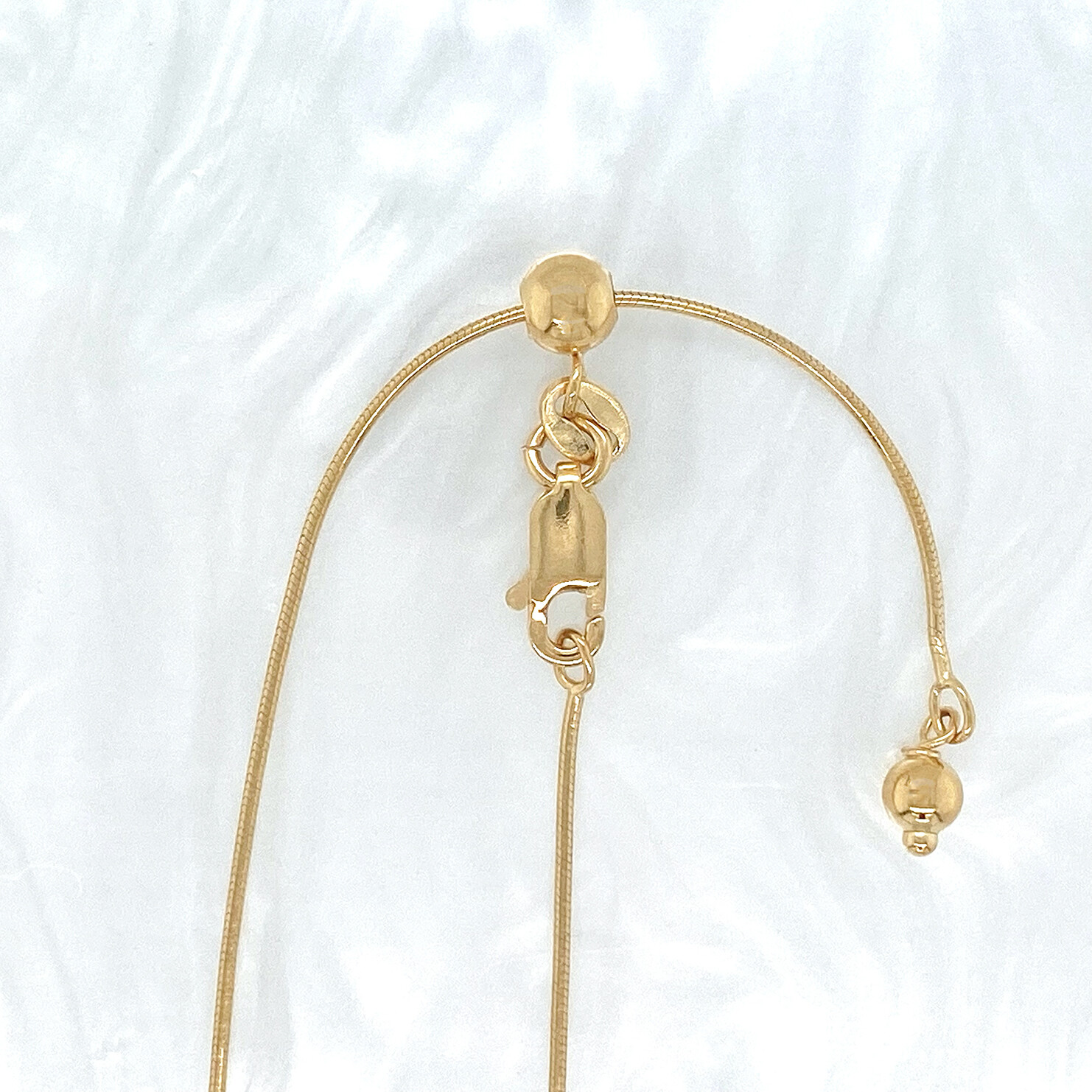 Gold plated deals snake chain