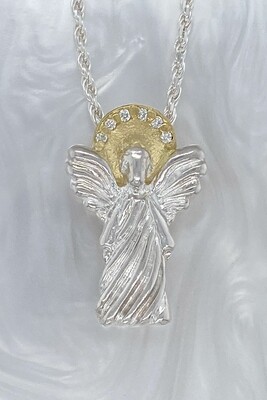 Maria Millennium Limited Gold and Diamond Angel