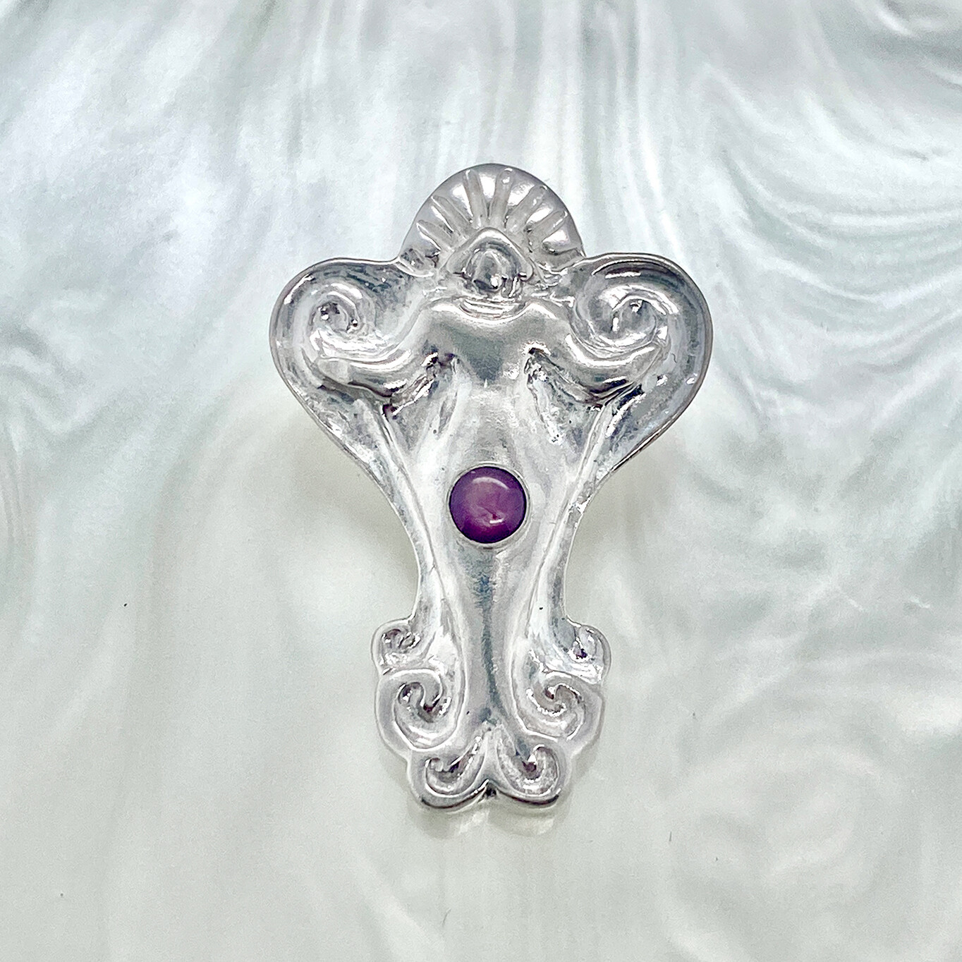 2022 Rosalie Gemstone Angel with a Star Ruby