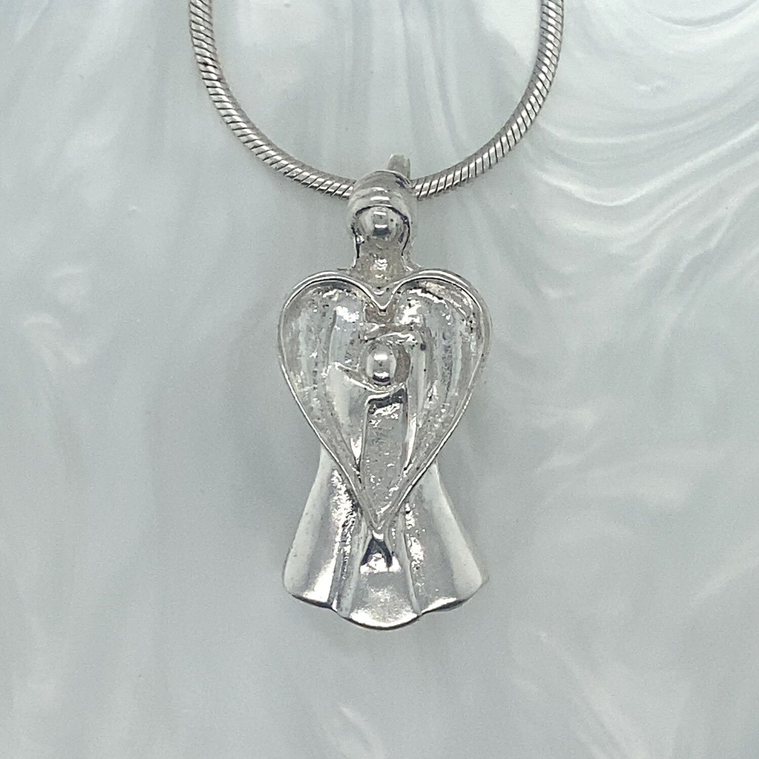 2008 Hope Silver Angel Pendant