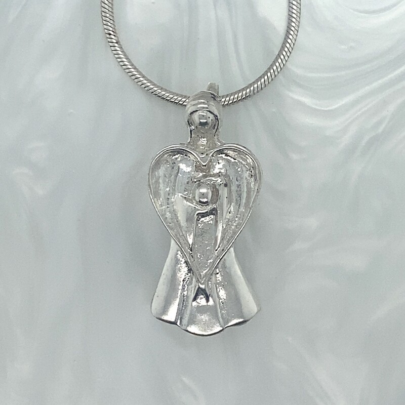 2008 Hope Silver Angel Pendant