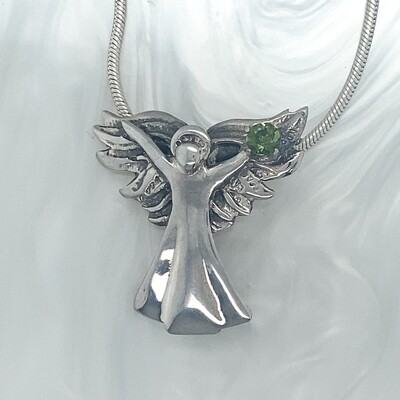 2018 Gabrielle Gemstone Angel with Moldavite 2018 Gabrielle Gemstone Angel with Moldavite