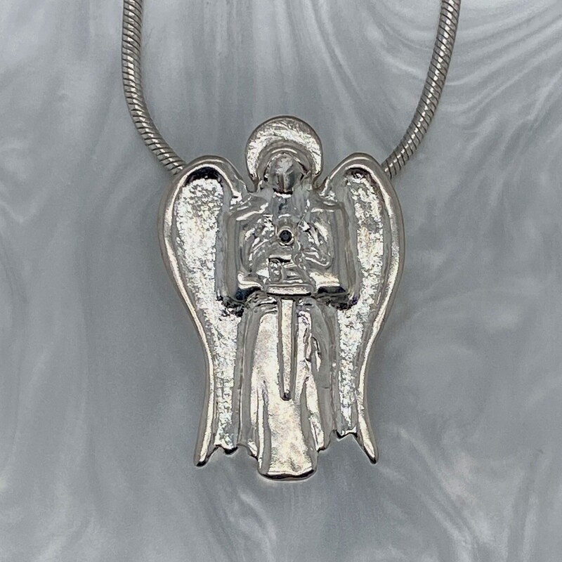 2023 Dante Gemstone Male Angel with a Black Diamond 1 carat