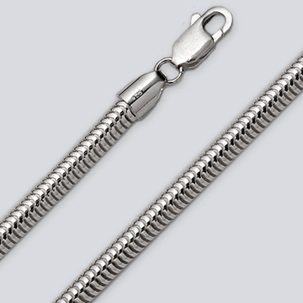 16&quot; Silver Snake Chain 1.6mm Thick