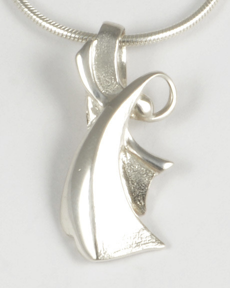 2013 Chloe Silver Angel Pendant