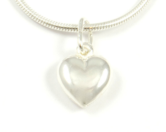 Silver Heart Charm