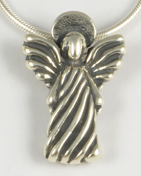 Maria Millennium 2000 Y2K Silver Angel Pendant Maria Millennium 2000 Y2K Silver Angel Pendant