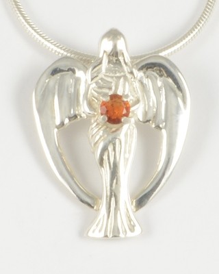 2012 Michelle Gemstone Angel with Fire Citrine 2012 Michelle Gemstone Angel with Fire Citrine
