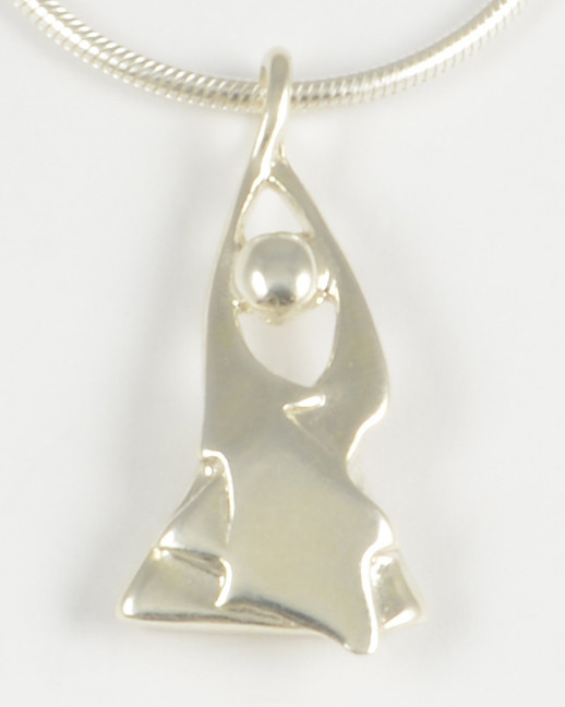 1997 Lilli Silver Angel Pendant