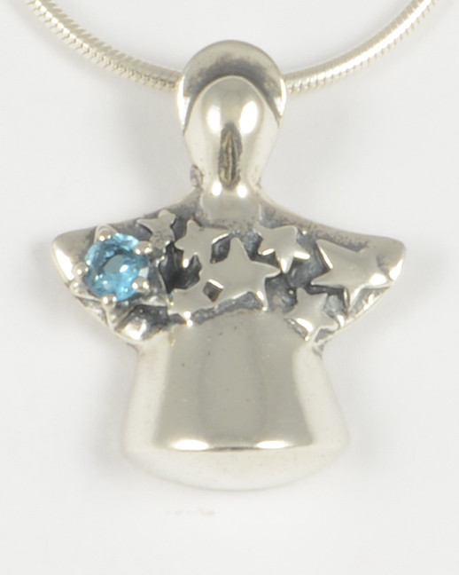 2004 Sophie Gemstone Angel with Blue Topaz