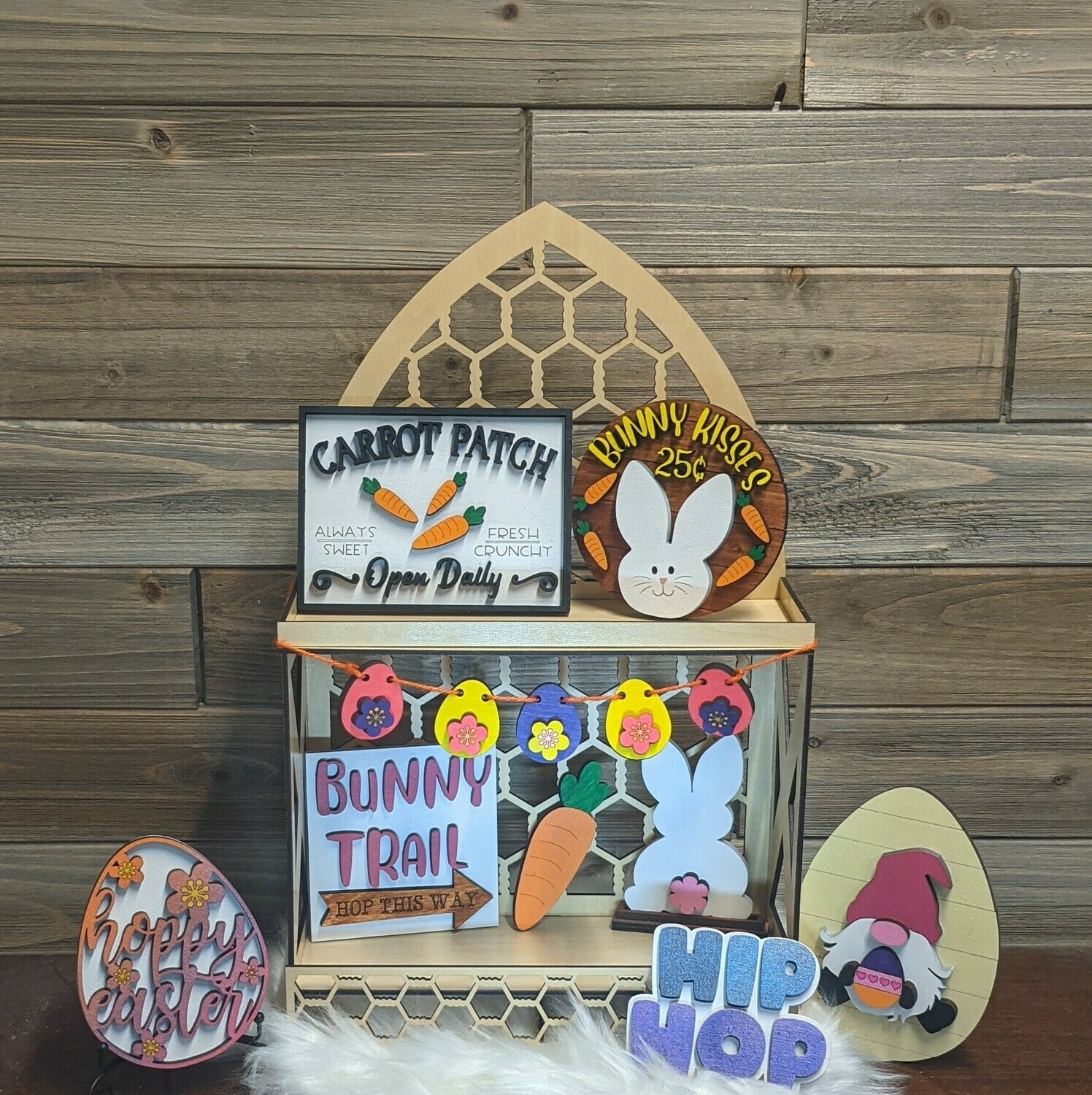 DIY Easter Tiered Tray Set