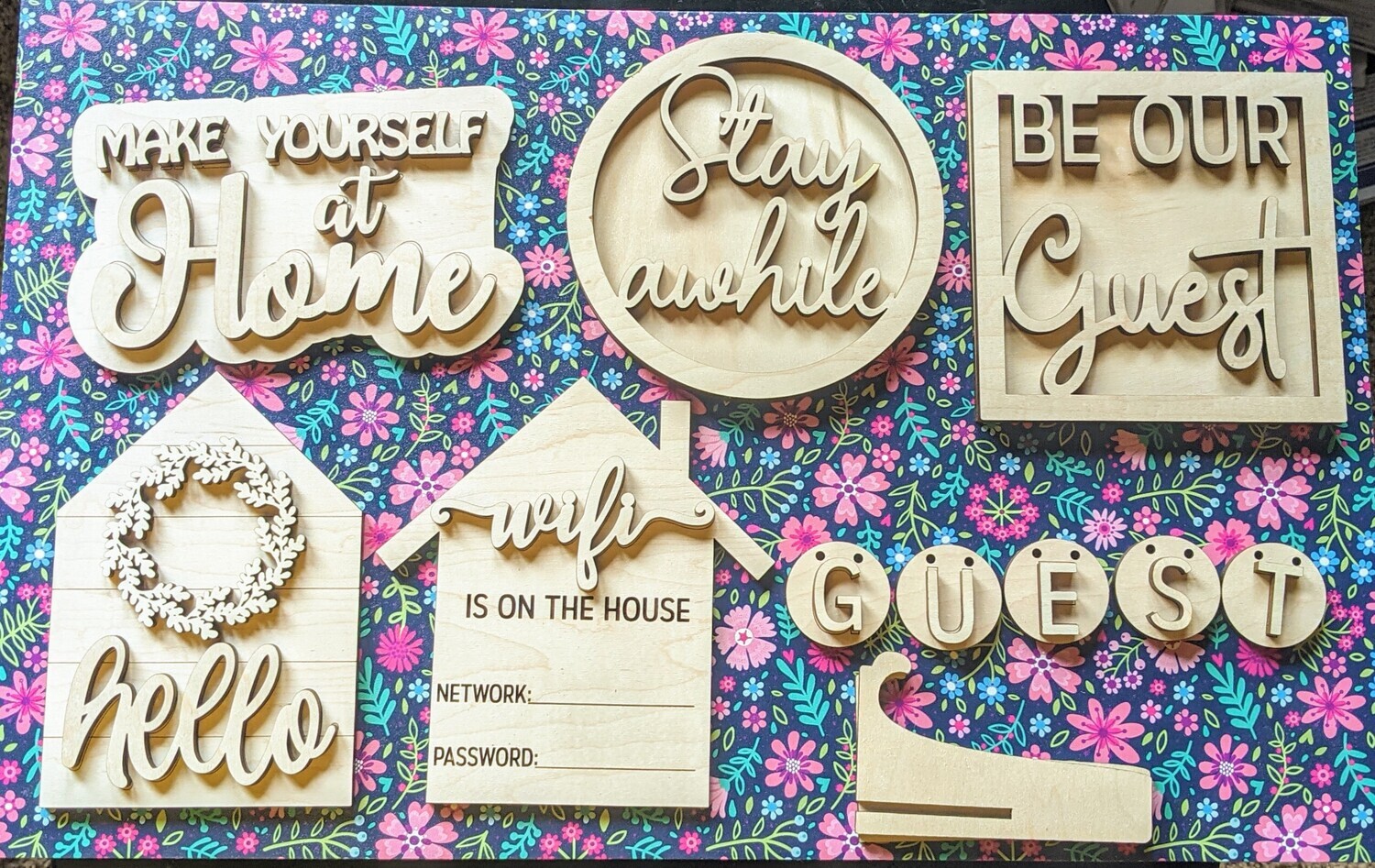 ​DIY Guest Room/AirBNB Tiered Tray Decor Set