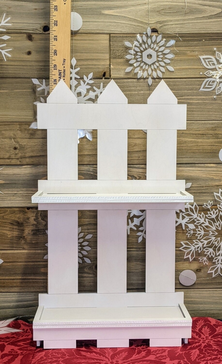 DIY Picket Tray/shelf