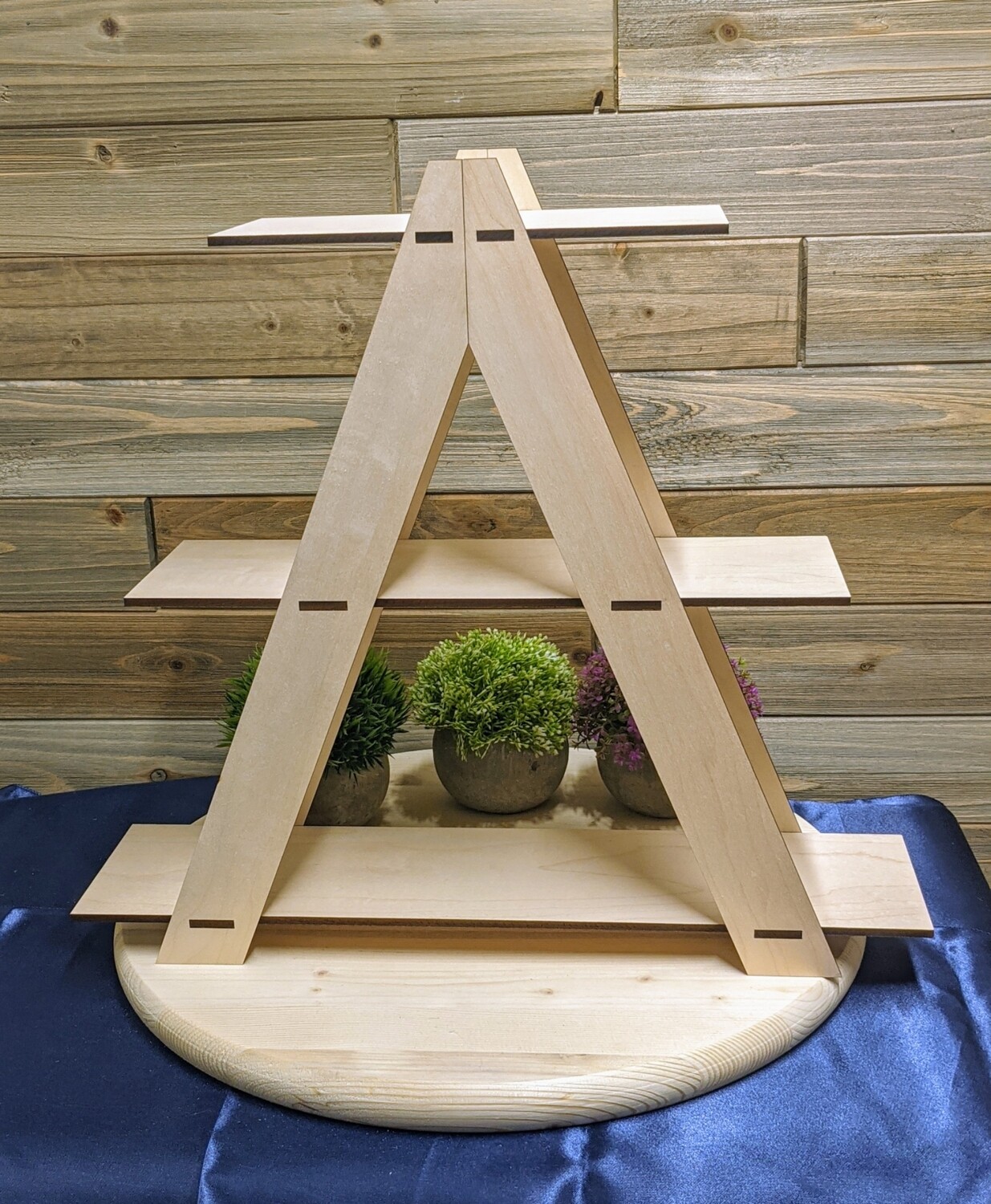 DIY A-Frame Tiered Tray