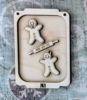 DIY Gingerbread Cookie Sheet Ornament