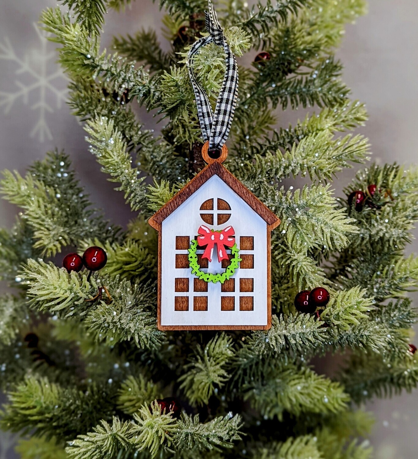 DIY Farm House Shapes Ornament