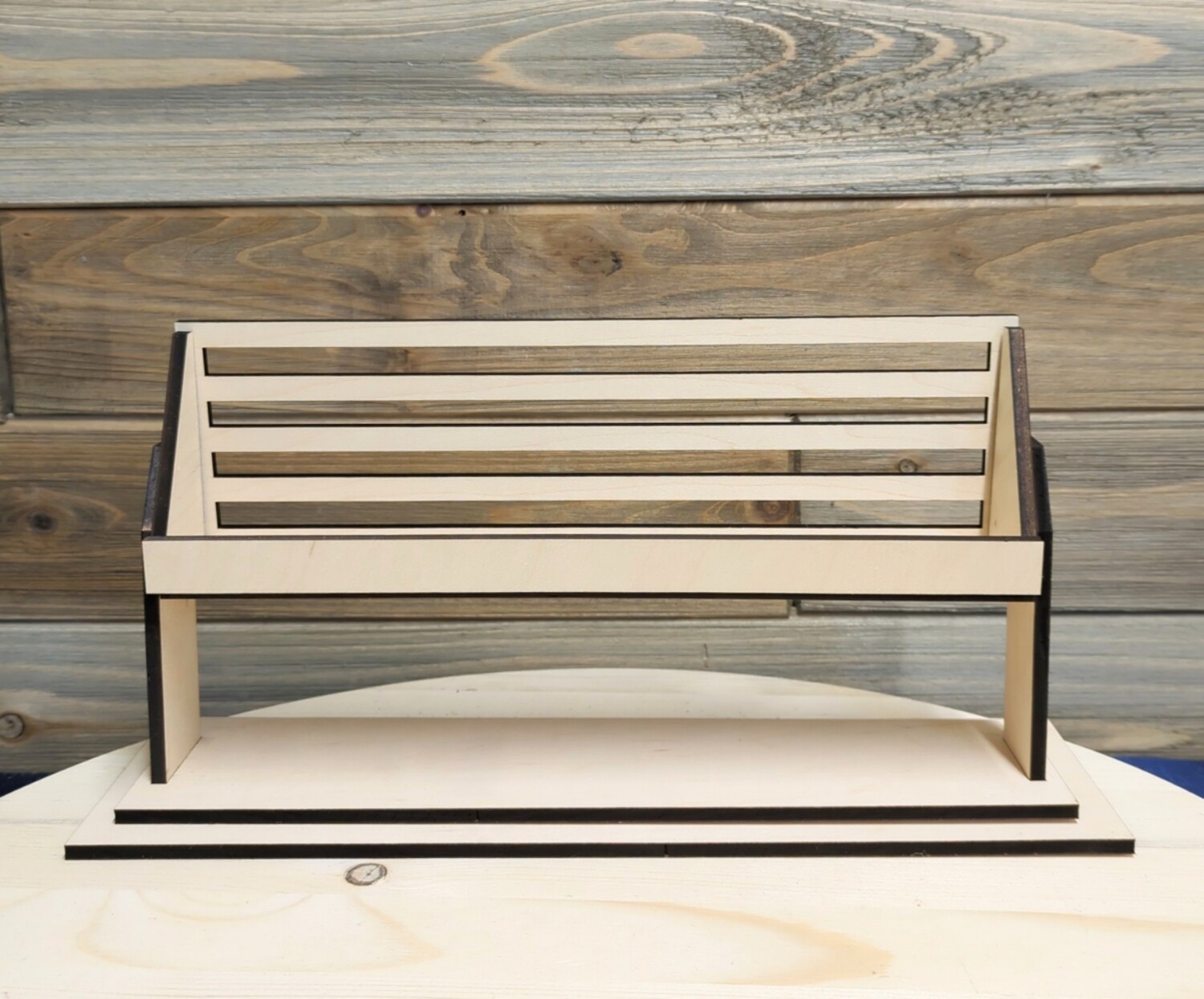 DIY Raised Shelf Sitter Interchangeable Tray