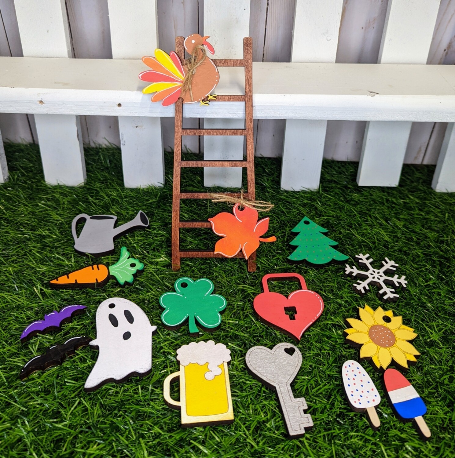 DIY Mini Mini Interchangeable Ladder Tiered Tray Accessory