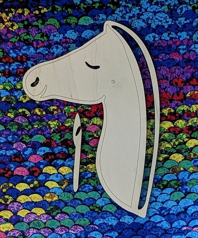 DIY Macrame Horse Head