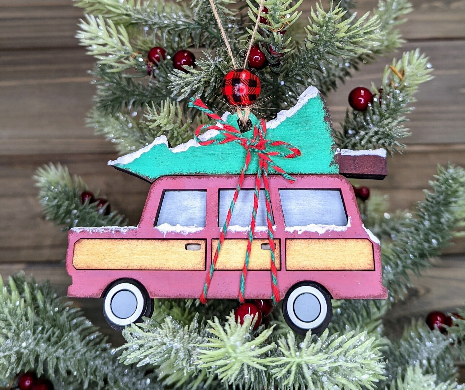 DIY Family Truck Ornament