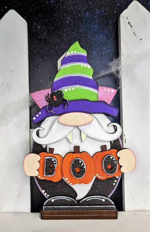 ​DIY Halloween Vampire Gnome Shelf Sitter