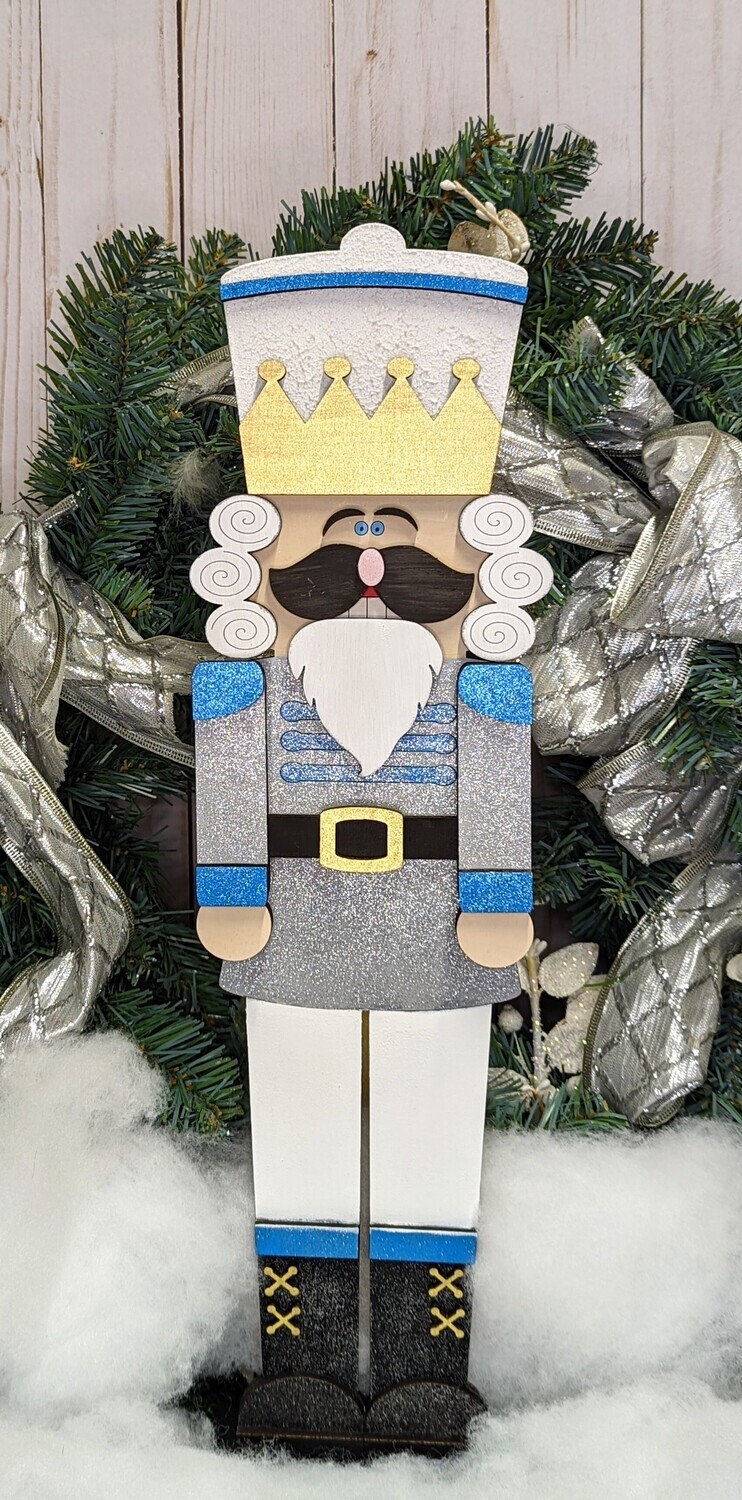 DIY Nutcracker Shelf Sitter
