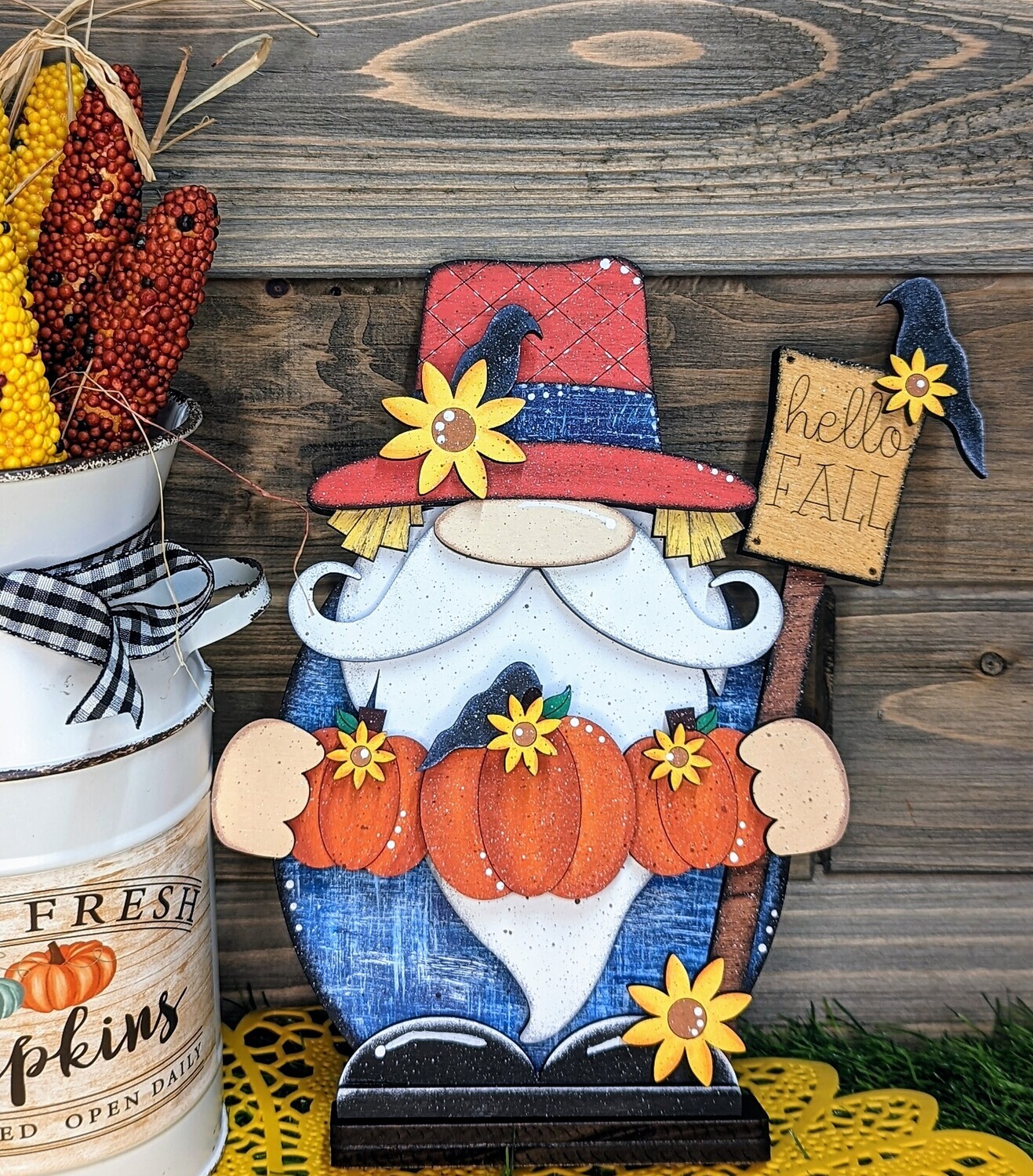 DIY Scarecrow Gnome (Hello Fall)