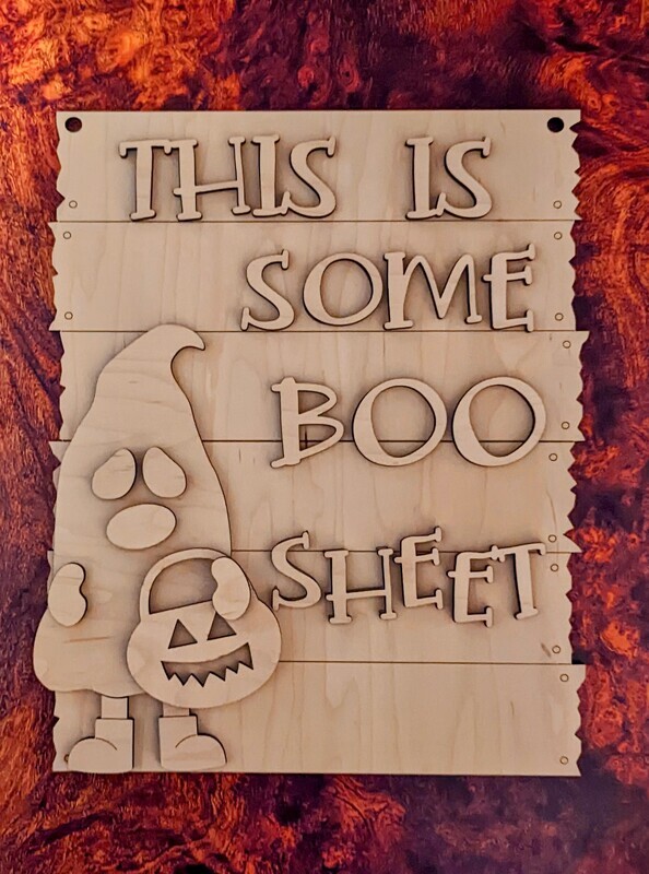 DIY Halloween Gnome Door Hanger (4 designs)