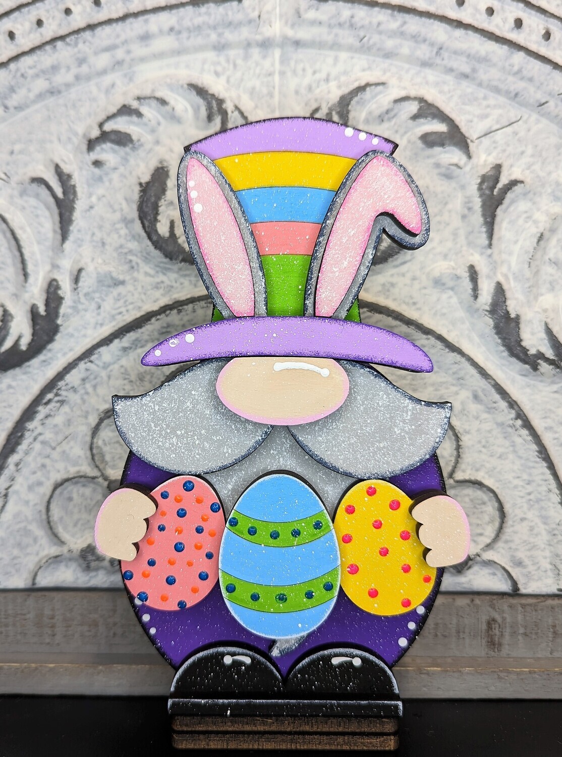 DIY Easter Standing Gnome Shelf Sitter (Unpainted/Unglued)