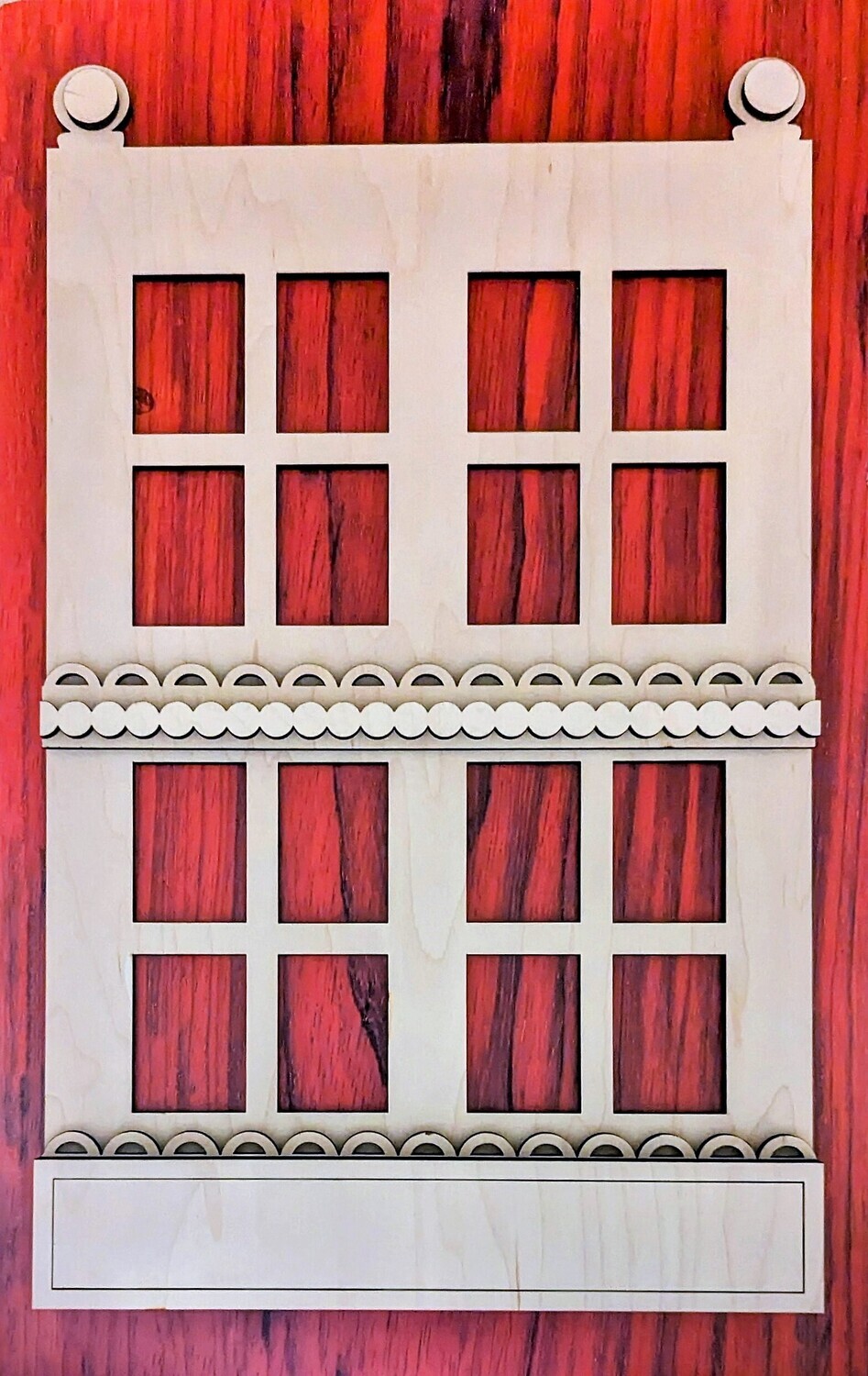 DIY Display Window Tray TSM (Unpainted/Unglued)