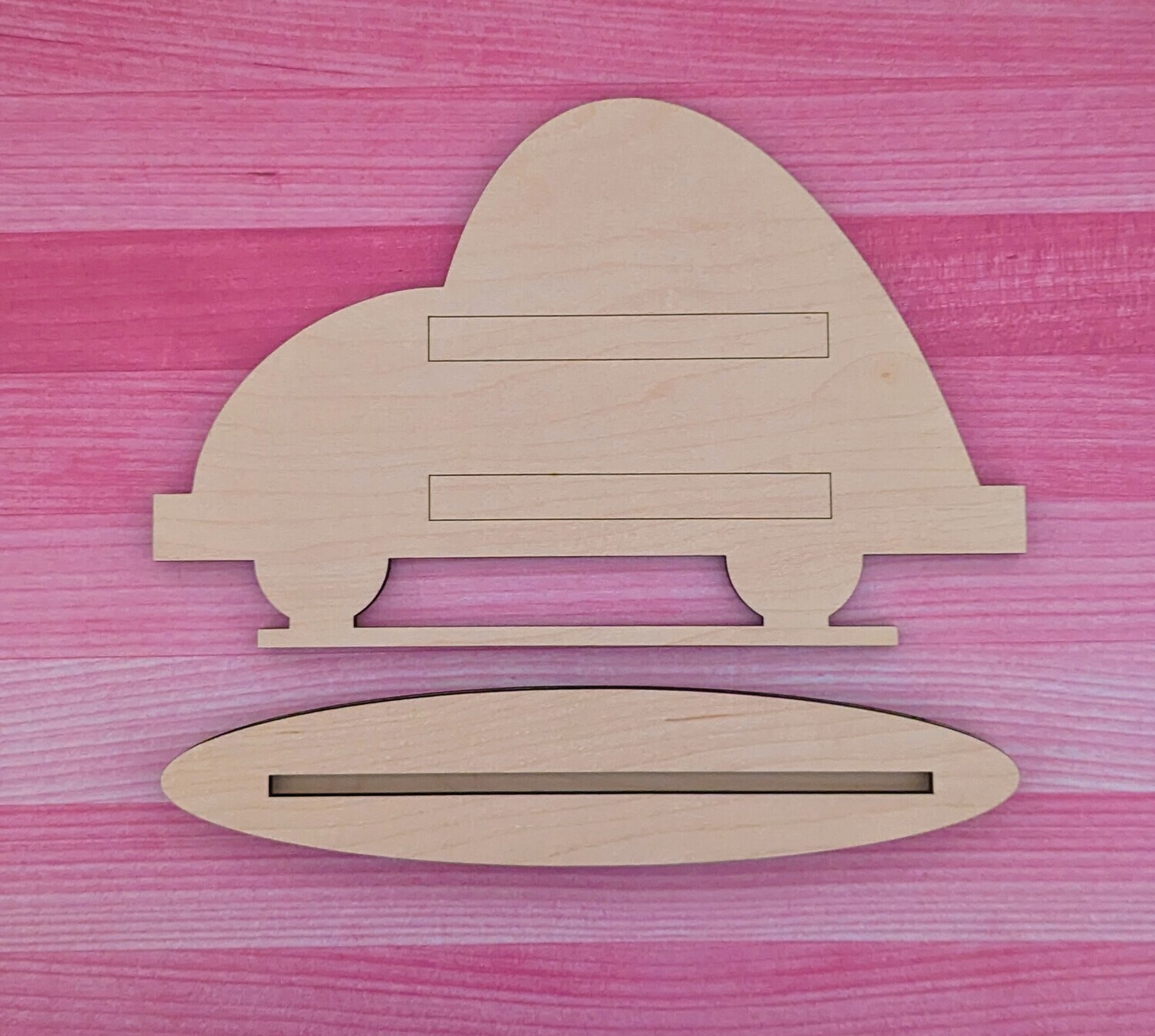 DIY Interchangeable Bug Shelf Sitter and Add-ons (Unpainted/Unglued)