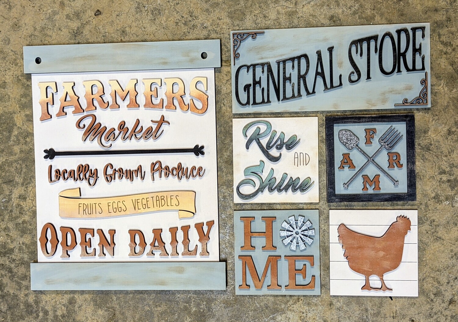 ​DIY Farm Wall Collage