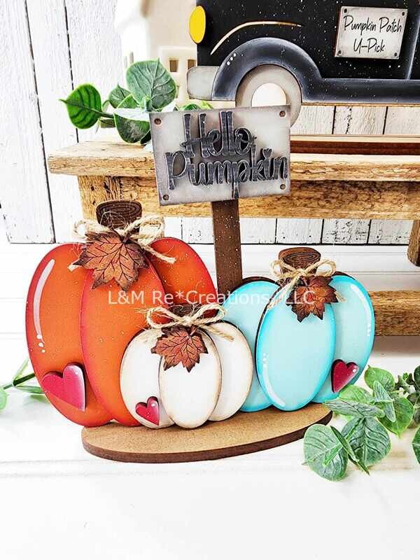 DIY Chunky Pumpkin Patch TSM (Unpainted/Unglued)