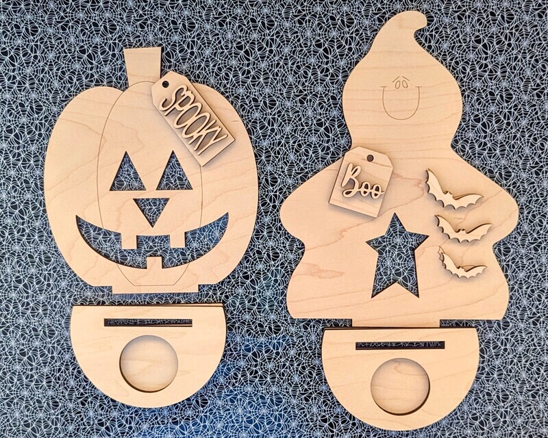 DIY Halloween Votive Holders TSM (Unpainted/Unglued)