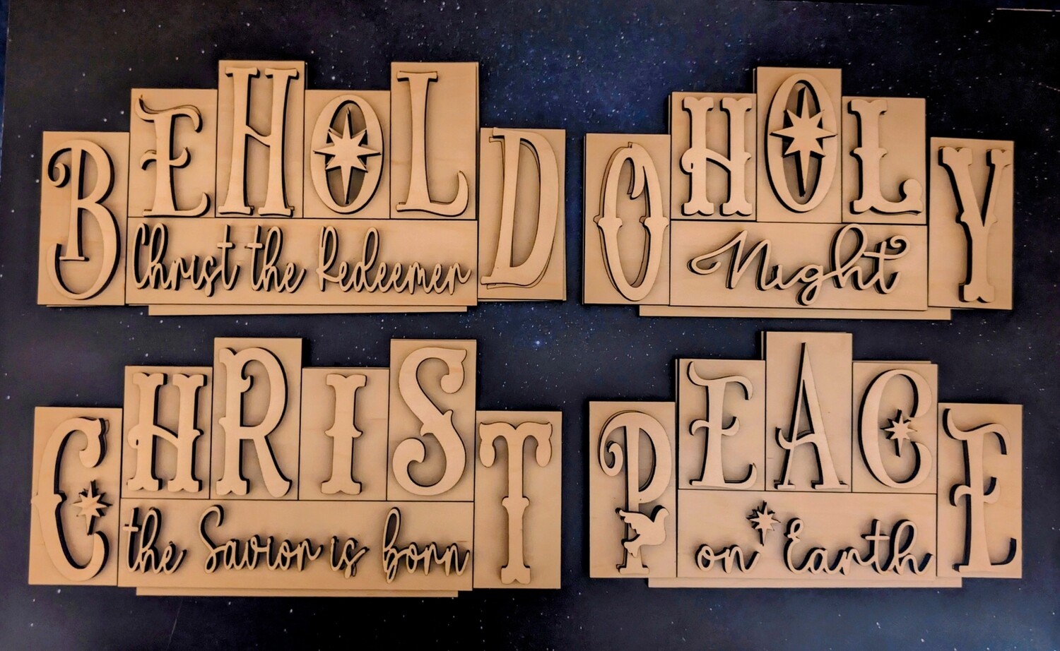 DIY Religious Mini Block Set TSM (Unpainted/Unglued)