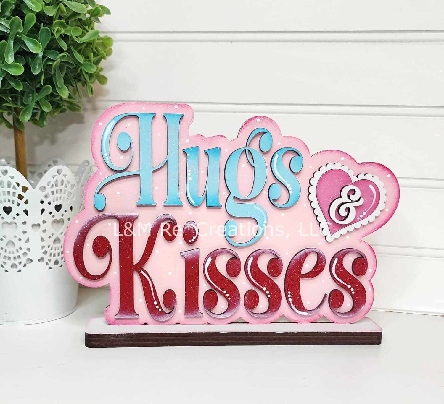 DIY Standing Hugs and Kisses TSM (Unpainted/Unglued)