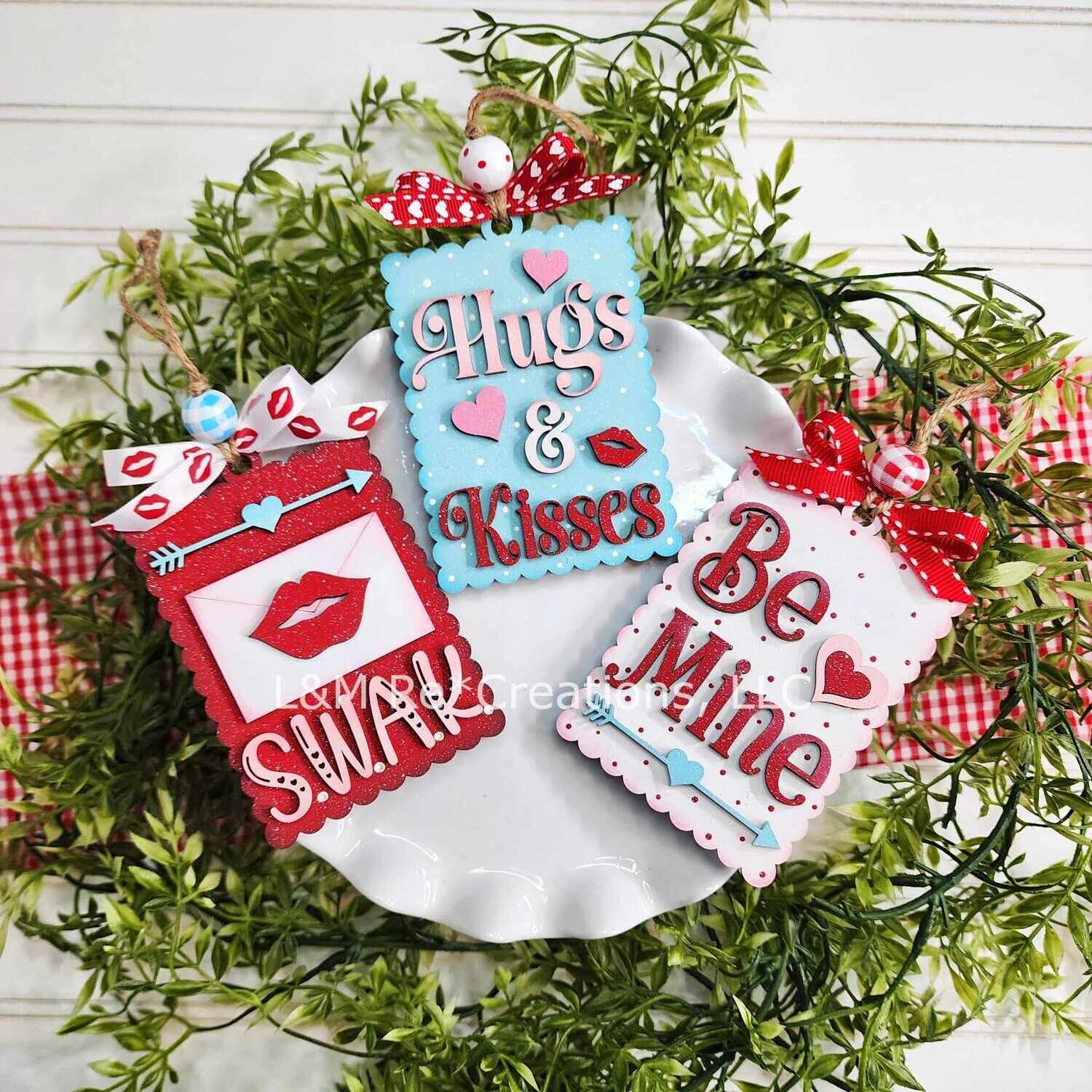 DIY Valentine Gift Card Tag TSM (Unpainted/Unglued)