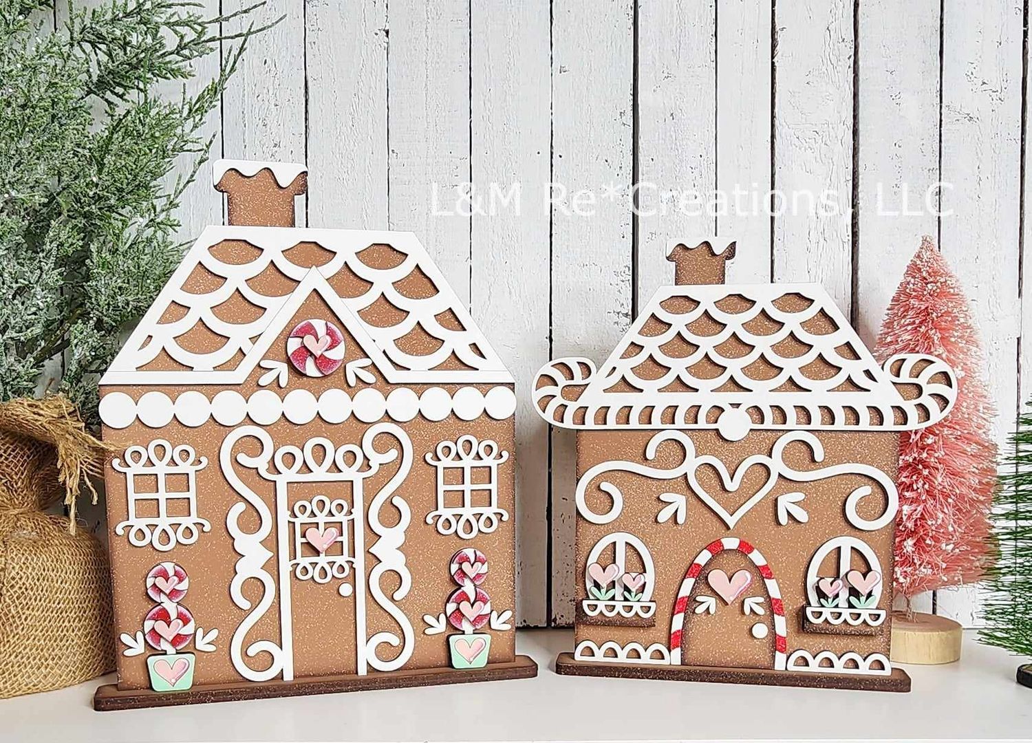 DIY Gingerbread Houses 2024 TSM (Unpainted/Unglued)