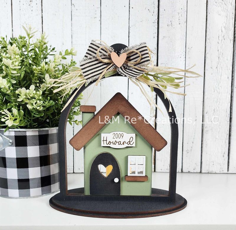 DIY Home Cloche  Votive Holder TSM (Unpainted/Unglued)