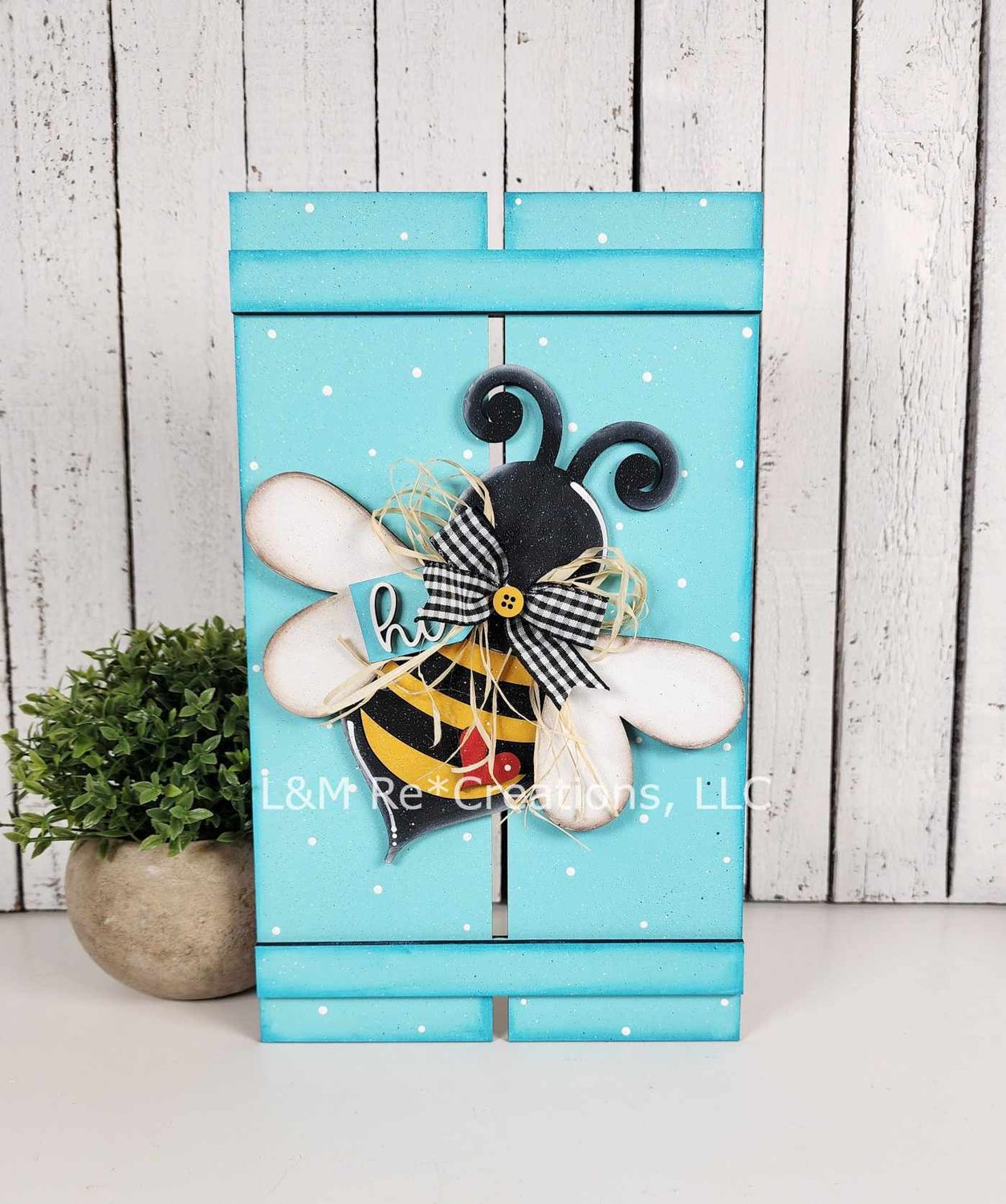 DIY Bee Pallet Leaner TSM (Unpainted/Unglued)