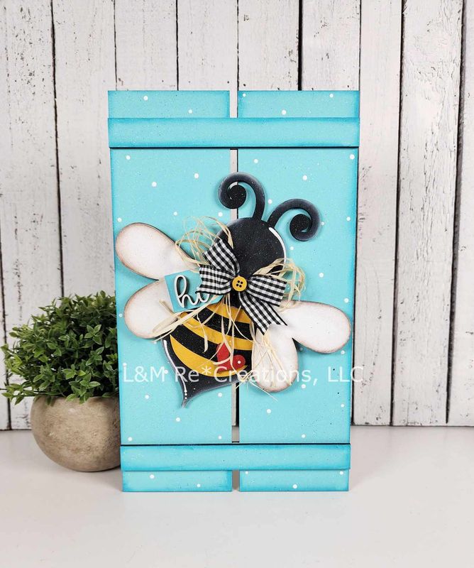 DIY Bee Pallet Leaner TSM (Unpainted/Unglued)