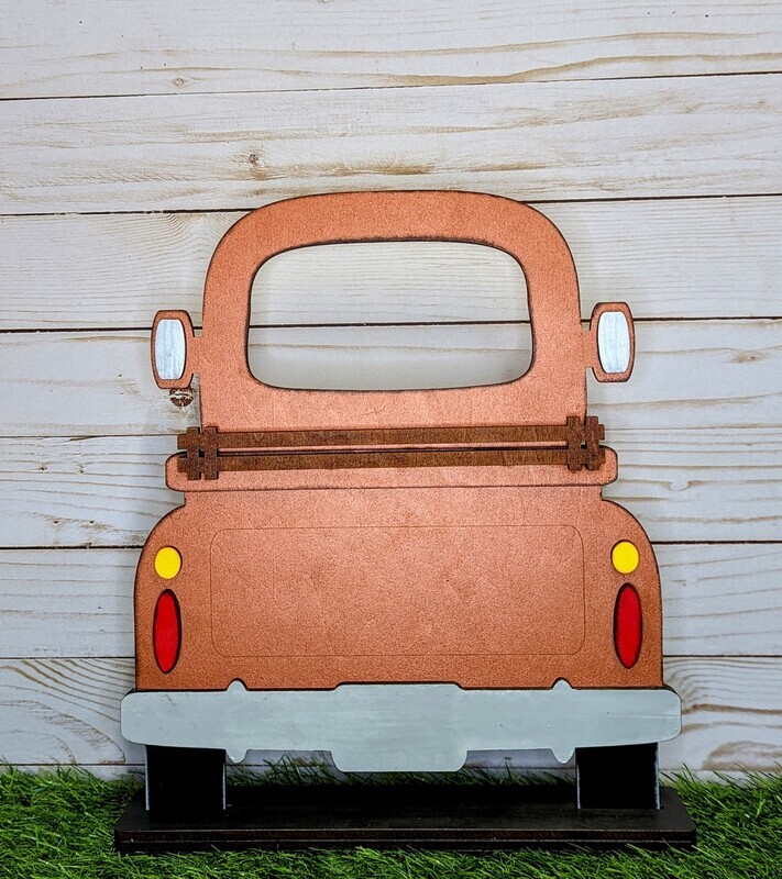 DIY Interchangeable Farmhouse Truck and Add-ons (Unpainted/Unglued)