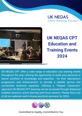 UK NEQAS CPT Education and Training Events 2024