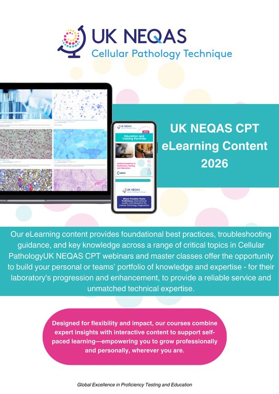 UK NEQAS CPT eLearning 2026