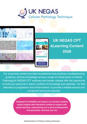 UK NEQAS CPT eLearning 2026